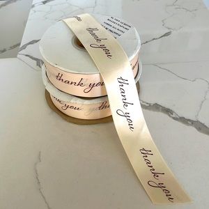 2-Beautiful Premium Ivory Satin Ribbon 1.5”